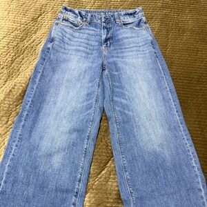 American Eagle Outfitters Light Blue Straight Leg Jeans